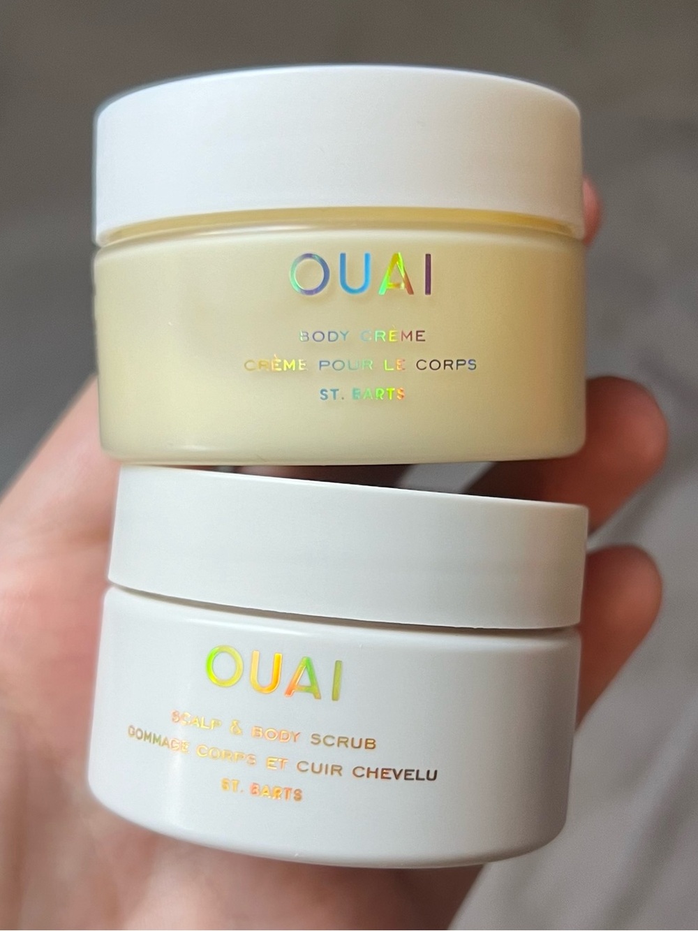 OUAI St. Barts Body Crème & Scrub